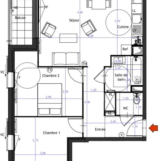  Annonces VINCENNES : Apartment | VITRY-SUR-SEINE (94400) | 62 m2 | 346 000 € 